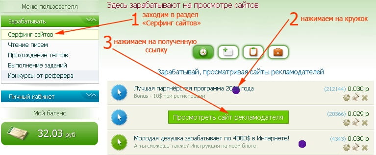 Серфінг сайтів